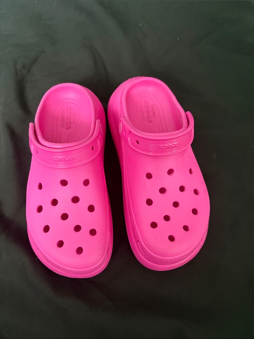 Crocs Pink Clog Sandals - Picture 2 of 4